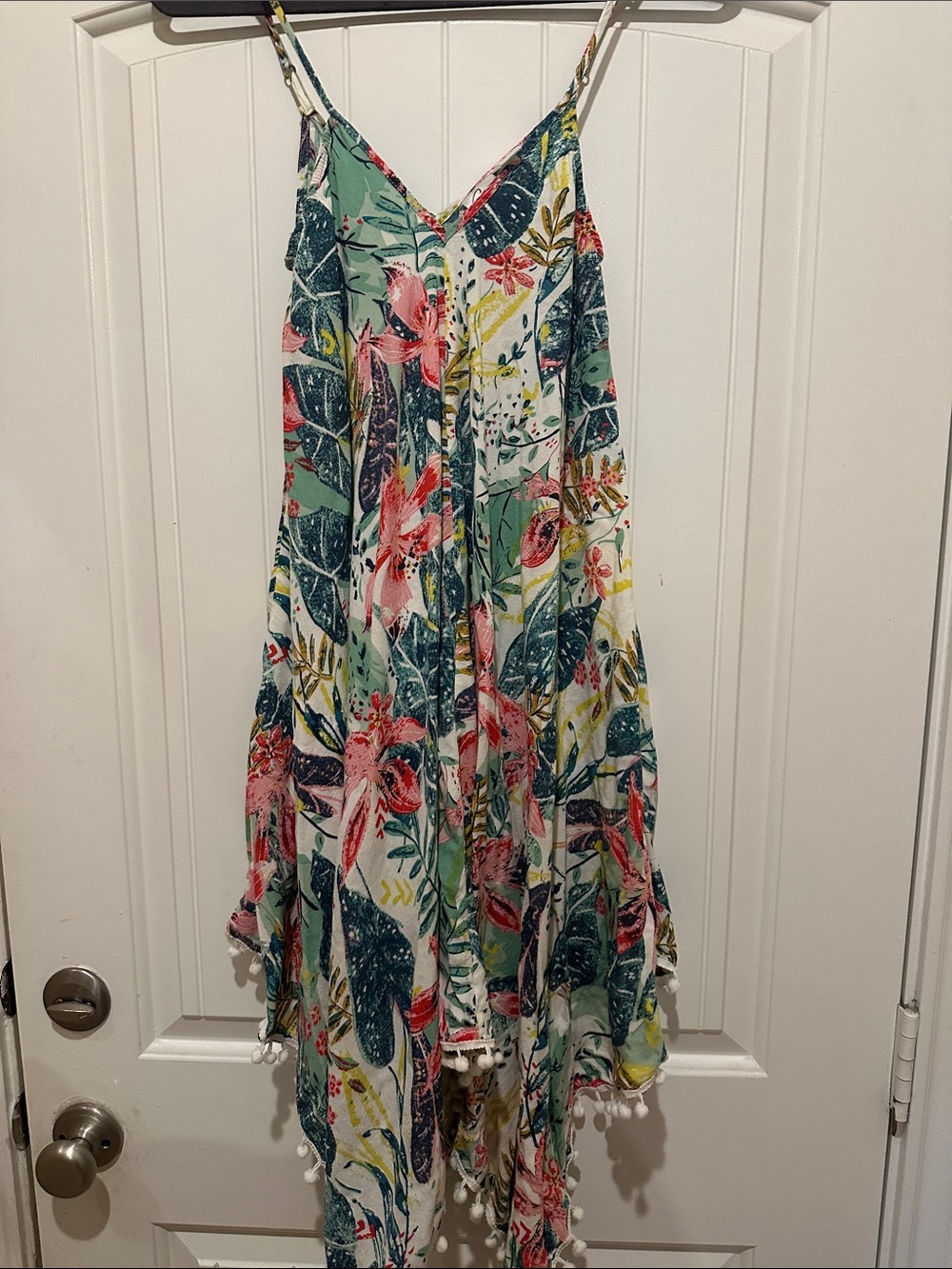 Goa Beach coverup /Dress |Tropical Flowers